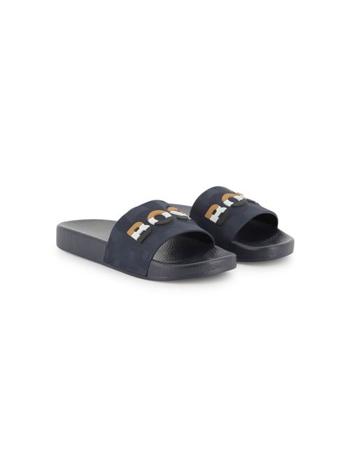 Ciabatta bambino in gomma BOSS KIDS | J52269849